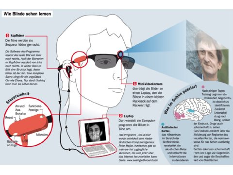 Wie Blinde sehen lernen