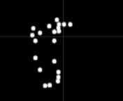 Approximate Dobelle Eye phosphene map