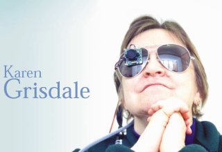 Karen Grisdale, Visionary. By Sharon Kay, Sparks of INNOVATION magazine, Feb. 2004, 2MB pdf file