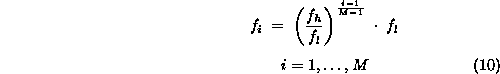 Exponential expression for f_i