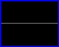 Horizontal bright line
