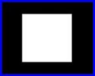 Upright bright filled square